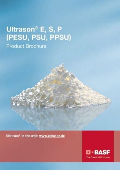Ultrason E, S, P (PESU, PSU, PPSU).